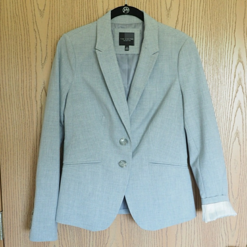 Grey blazer from The Limited